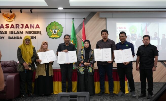 Pascasarjan UIN Ar-Raniry Jalin Kerja Sama Strategis dengan AJI Banda Aceh dan MJC