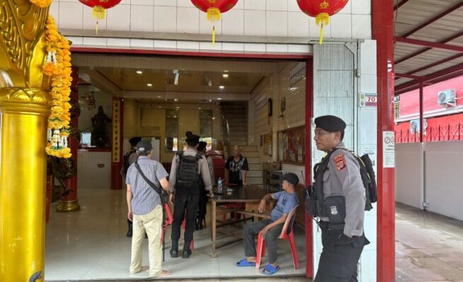 Polresta Banda Aceh Jaga Keamanan Perayaan Imlek 2025