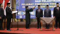 Pj Gubernur Aceh Lantik Tiga Kepala SKPA