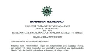 Muhammadiyah Tetapkan Awal Ramadan 1446 H Jatuh pada 1 Maret 2025