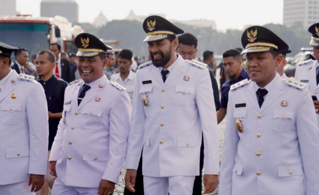 Muzakir Manaf dan Fadhlullah Hadiri Pelantikan Kepala Daerah se Indonesia di Jakarta