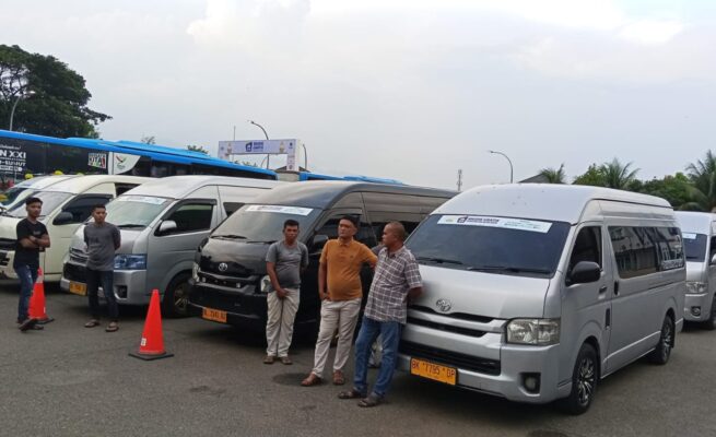 BSI kontribusi 10 Hiace program mudik gratis pemerintah aceh