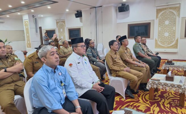 Kakanwil Kemenag Aceh Bahas Pengendalian Inflasi dan Sertifikasi Halal di Rakor Nasional azhari kemenag aceh