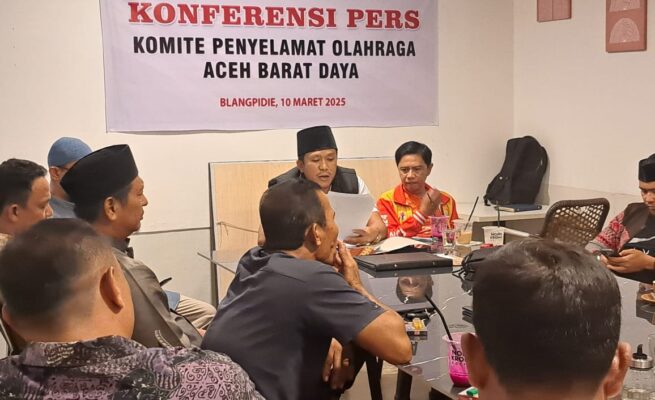 Komite Penyelamat Olahraga Ajukan Mosi Tidak Percaya terhadap Ketua KONI Abdya Romi Syah Putra Komite penyelamat olah raga abdya