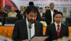 Gubernur Aceh Minta Perusahaan Sawit Berikan Plasma 30% untuk Masyarakat Aceh Timur