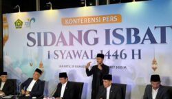 hasil sidang isbat lebaran idulfitri 2025