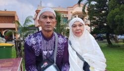 Berjualan Pisang Goreng 20 Tahun, Pasutri Asal Sergai Akhirnya Berangkat Haji