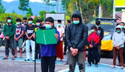 Geng motor Puluhan Remaja Tanda Tangani Deklarasi Damai, Geng Motor di Bener Meriah Resmi Bubar