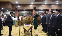 Gubernur Aceh Lantik 74 Pejabat Eselon II-IV, Mualem: Asal Bagus dan Amanah, Gak Akan Kita Ganti