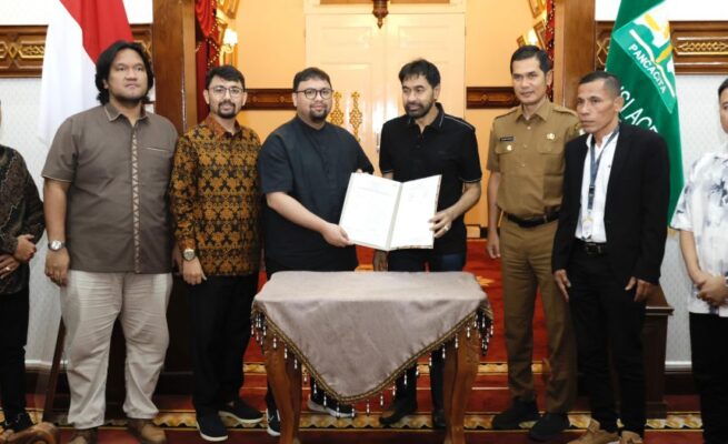 Aceh dan PT Flora Agung Teken MoU, Siap Bangun Kilang Sawit Lokal