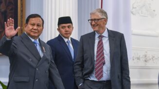 Prabowo dan Bill Gate