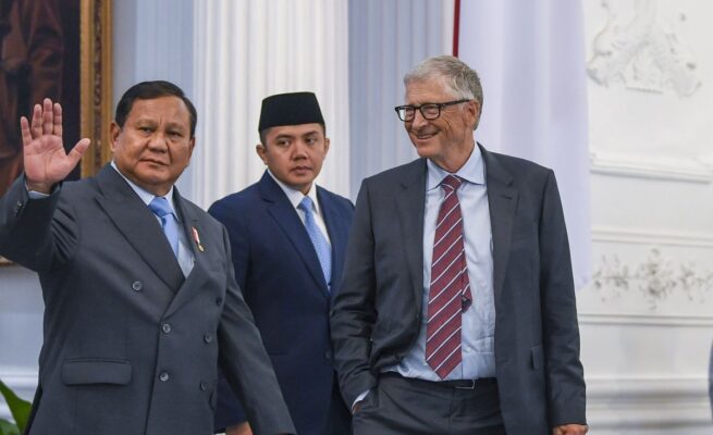 Prabowo dan Bill Gate