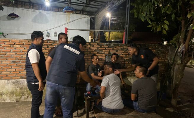 patroli malam Polres Abdya