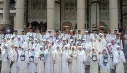 Dilepas dari Nurul Makmur, 62 Jemaah Haji Aceh Singkil Siap Menuju Baitullah