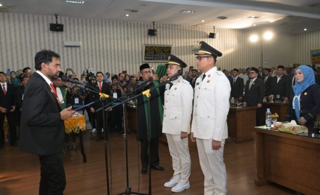 ‘Bek Syeh Syoh!’ Pesan Mualem Penuh Makna di Pelantikan Wali Kota Langsa