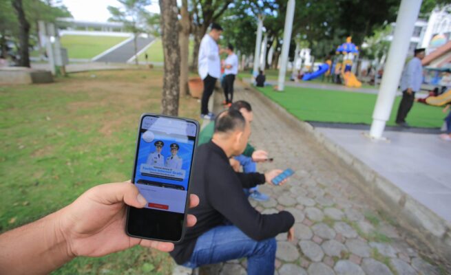 Akses Wifi Gratis Kini Hadir di Taman-Taman Kota Banda Aceh