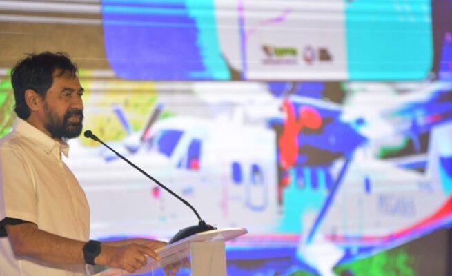 Gubernur Muzakir Manaf Resmikan Bandara Point A dan Pesawat PT PGE di Aceh Utara