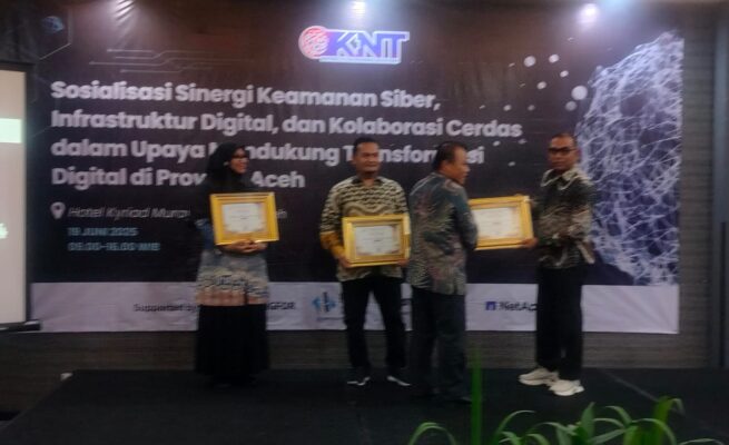 Pemkab Abdya Raih Peringkat III Provinsi Aceh Penyelengaraan Persandian 2024