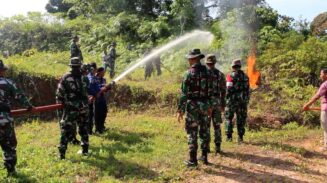 Kodim Abdya Gelar Latihan Gabungan Penanganan Karhutla, Perkuat Kesiapsiagaan Hadapi Musim Kemarau