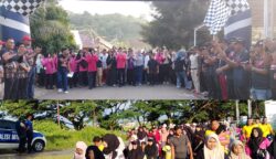 Antusias Warga Abdya Warnai Jalan Santai di Hut Bhayangkara Ke-79