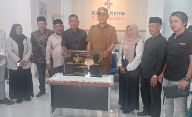 Dukung Pemerataan Layanan Kesehatan, Bupati Aceh Selatan Resmikan Klinik Baru di Labuhanhaji