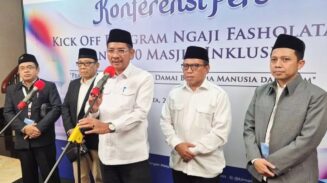 Kemenag Siapkan Rp15 Juta per Masjid untuk Dukung 1.000 Masjid Inklusif Ramah Disabilitas dan Lansia