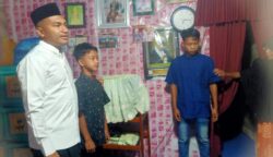 Janda Dua Anak di Lembah Sabil Dapat Bantuan Rumah dari Bupati Safaruddin