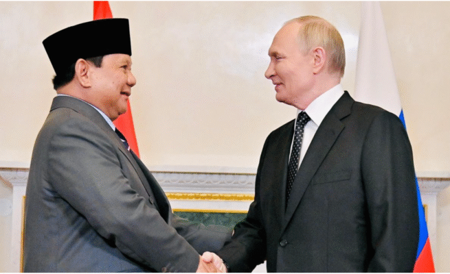 Prabowo dan Putin Bertemu di St. Petersburg, Perkuat Hubungan Strategis Indonesia–Rusia