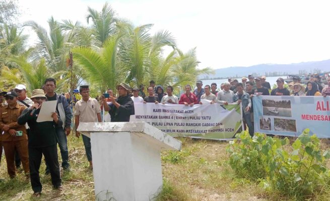 Empat Pulau Diseret ke Sumut, Warga Aceh Singkil Gugat SK Mendagri