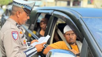 Satlantas Abdya Tilang 30 Kendaraan, Mayoritas Tak Bawa Surat Kendaraan