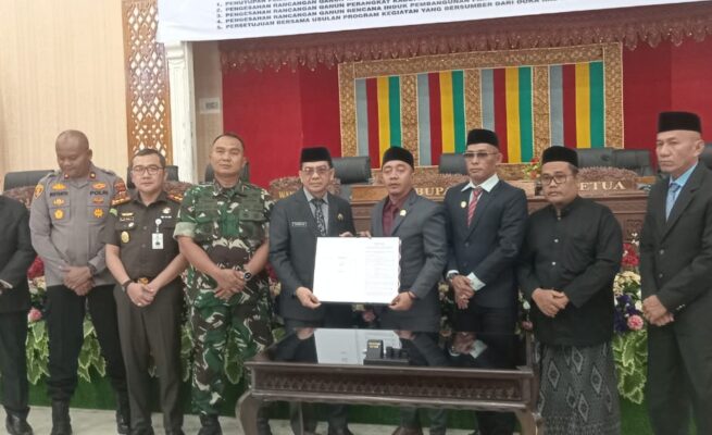 APBK Abdya 2024 Surplus Rp25,1 Miliar, DPRK Sahkan Tiga Qanun Pembangunan