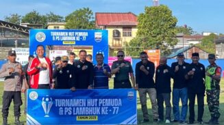 Apresiasi Turnamen Sepak Bola PS Lambhuk, Tuanku Muhammad Soroti Pentingnya Olahraga untuk Remaja