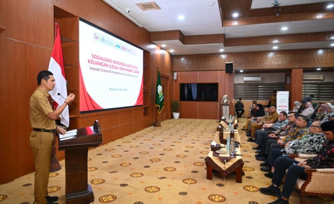 Sekda Aceh Ingatkan Bahaya Keuangan Ilegal: Jangan Tergoda Janji Manis