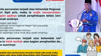 PNS Jangan Gegabah Cerai, Gaji Bisa Terbelah untuk Mantan Istri dan Anak