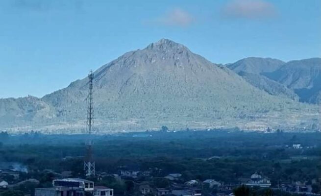 Status Gunung Burni Telong Naik Jadi Waspada, PVMBG Imbau Warga Jauhi Kawah