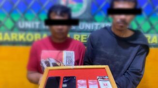 Polres Abdya Ringkus Dua Pria Aceh Selatan, Amankan 9,52 Gram Sabu di Babahrot