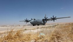 Pesawat Hercules TNI AU Sukses Bawa Bantuan untuk Gaza