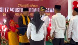 HUT ke-80 RI, 488 Narapidana Lapas Blangpidie Terima Remisi, Dua Langsung Bebas
