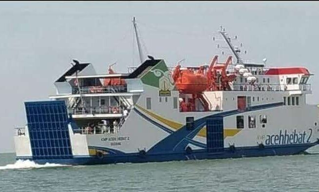 Penumpang Lompat dari Kapal Aceh Hebat 2, Diselamatkan Nelayan di Teluk Sabang