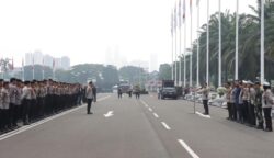 Polisi Kerahkan 1.250 Personel untuk Kawal Aksi di Depan Gedung DPR RI