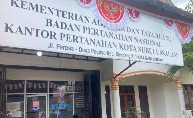 Pelayanan BPN Subulussalam Dikeluhkan Warga, Wali Kota HRB Laporkan ke DPR RI