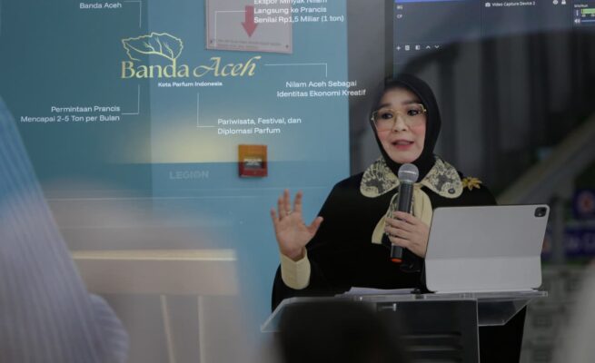 Banda Aceh Deklarasi Diri Sebagai Kota Parfum, Illiza: Tangan Perempuan Aceh Akan Mengharumkan Dunia