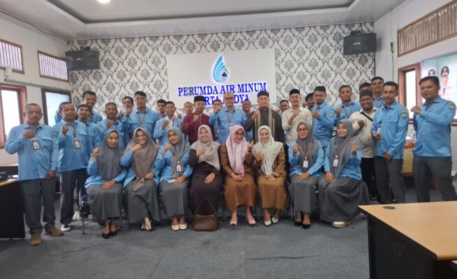 Baitul Mal Abdya Sosialisasi Zakat ke Perumdam Tirta Abdya, Perkuat Kesadaran dan Peran Sosial Karyawan