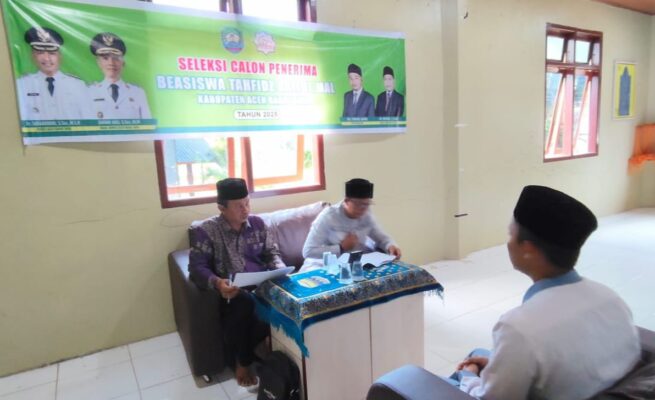 Pengumuman Beasiswa Tahfidz Baitul Mal Abdya 2025