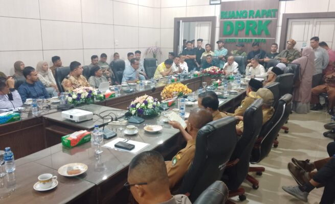 Sejalan Aspirasi Rakyat, DPRK Abdya Nyatakan Sikap Tolak Tambang Baru