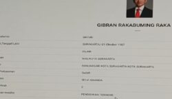 Heboh! Data Pendidikan Gibran di Situs KPU Cuma Tertulis “Pendidikan Terakhir”, Netizen: Apa Maksudnya?