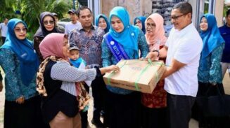 Ketua FORIKAN Aceh Salurkan 5,4 Ton Ikan untuk Warga Lhokseumawe