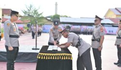 Pergantian Pejabat Polres Pidie, Kasat Intelkam dan Kasatlantas Resmi Berganti