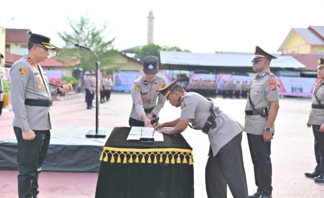 Pergantian Pejabat Polres Pidie, Kasat Intelkam dan Kasatlantas Resmi Berganti