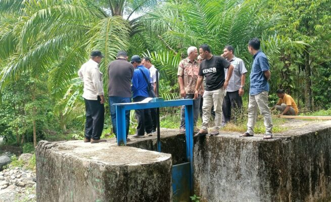 PUPR Abdya Bangun Irigasi Rp2,9 Miliar di Kota Bahagia